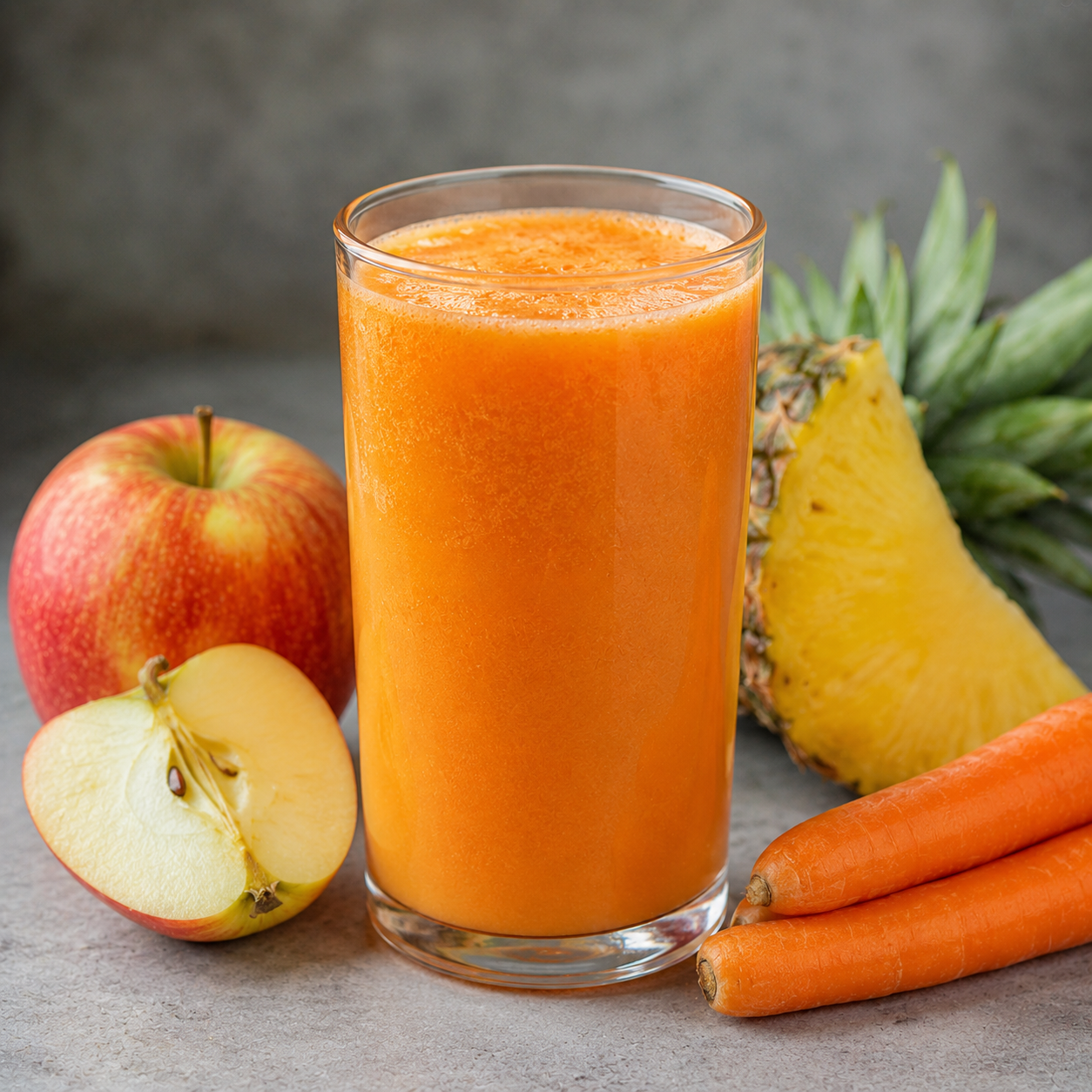 C A P (Carrot, Apple & Pineapple)