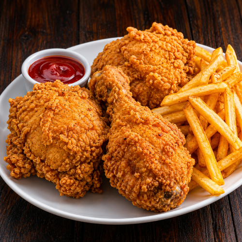 Fried Chicken(3PCS) + Fries