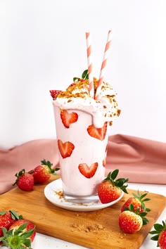 Strawberry Cheese Cake  Low Fat Gelato Shake