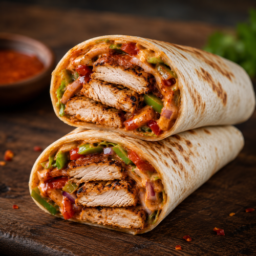 Spl Peri Peri Shawarma Roll