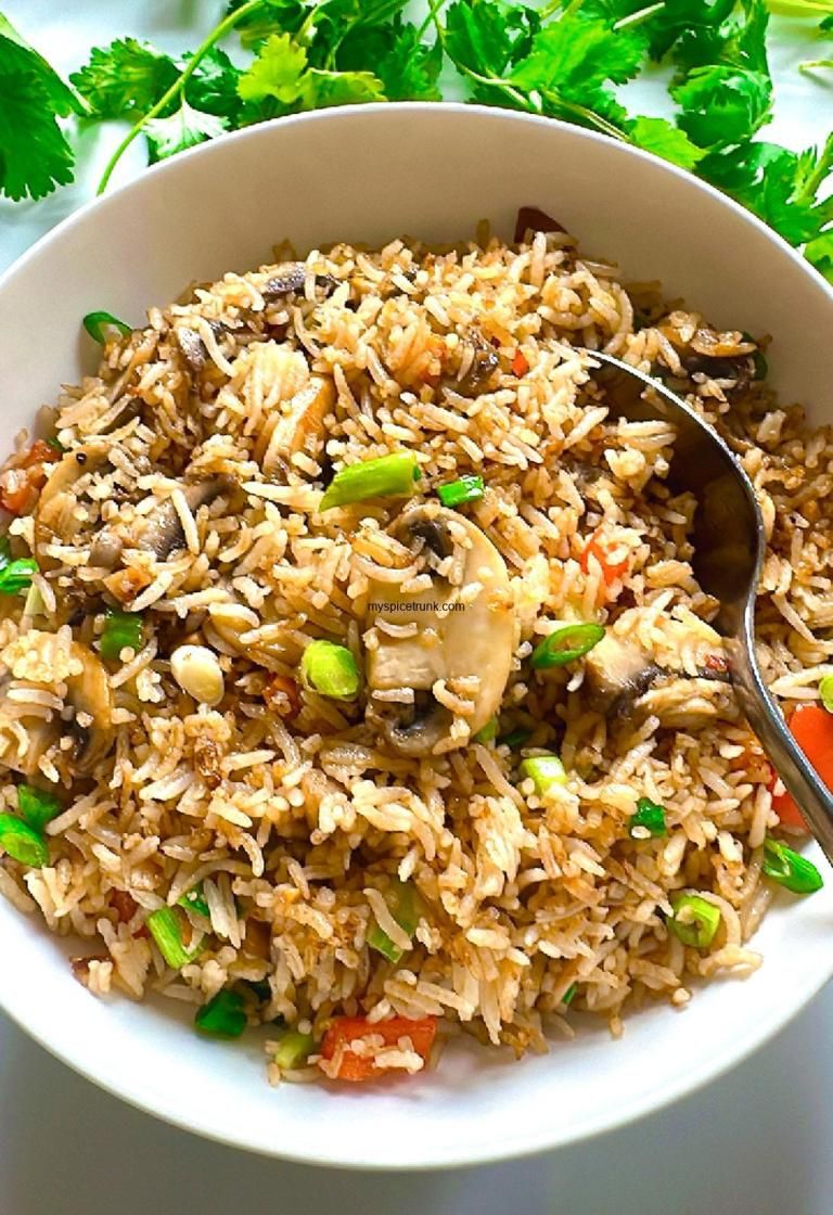 Mushroom Fried Rice