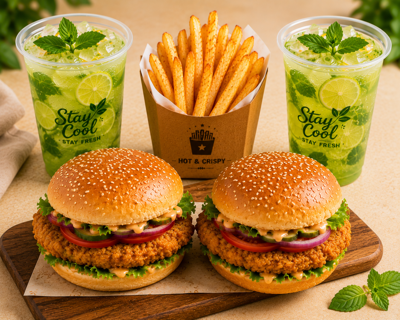 Chicken Double Blast Combo (For 2)