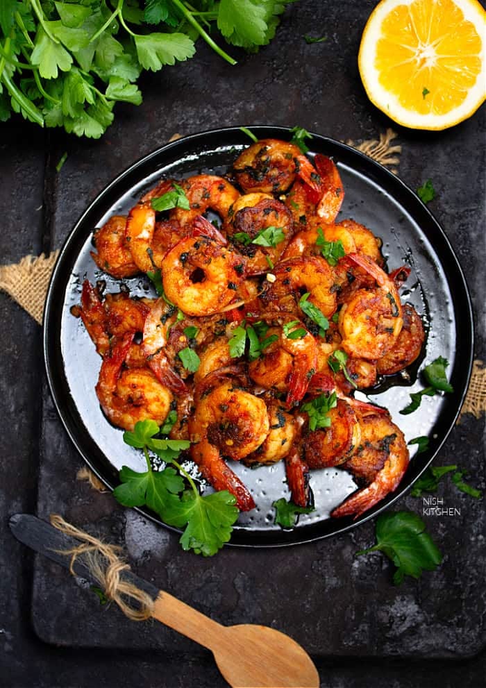 Prawn Pepper Fry