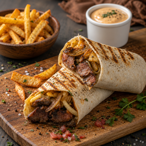 Shawarma Pepper Roll