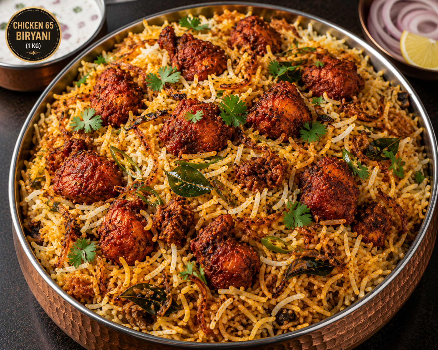 Chicken 65 Biriyani -1Kg