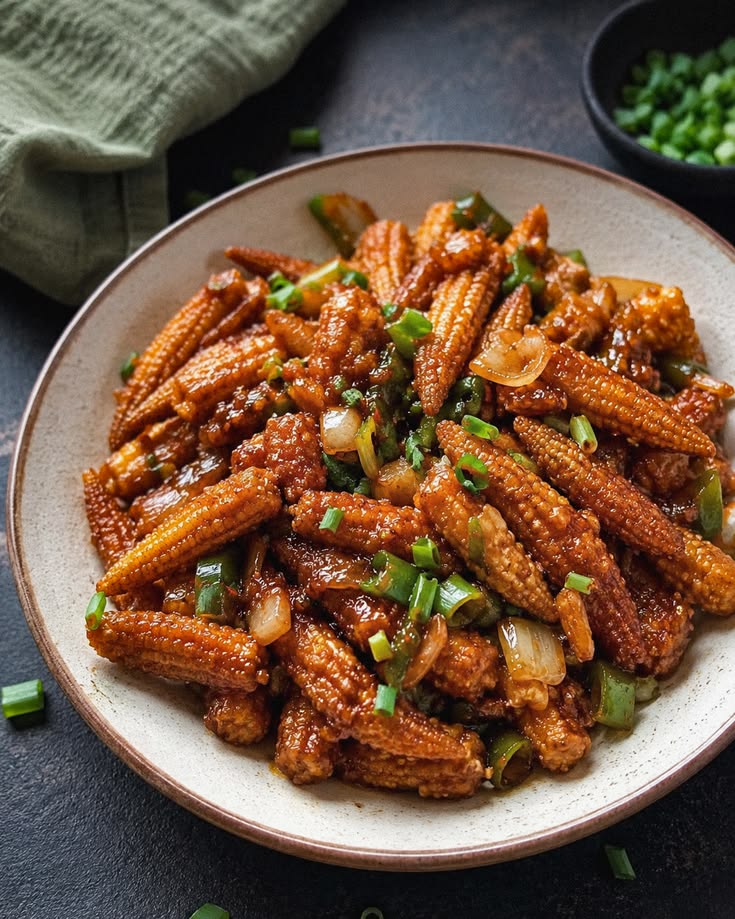 Honey Chilli Babycorn