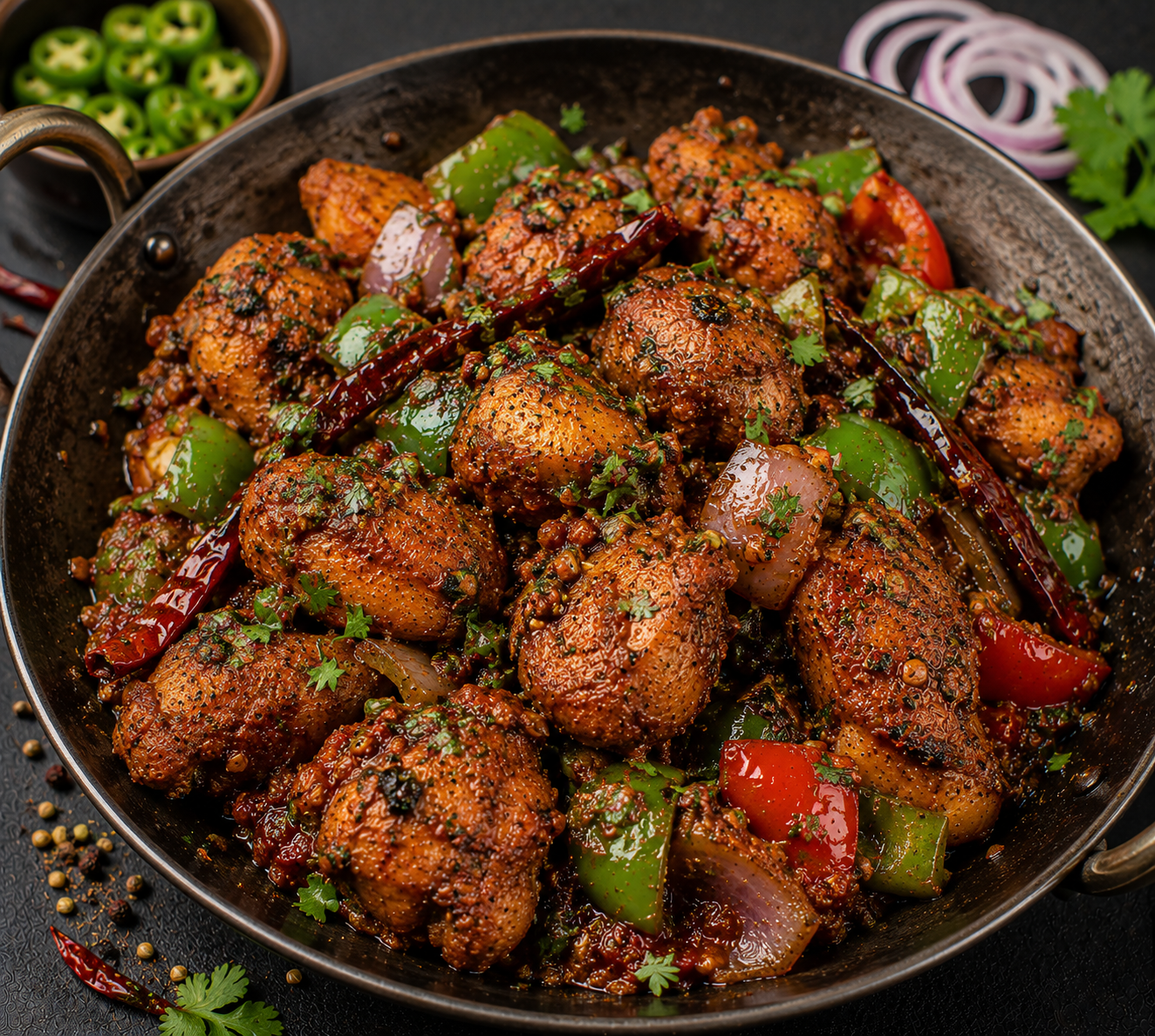 Kadai Chicken