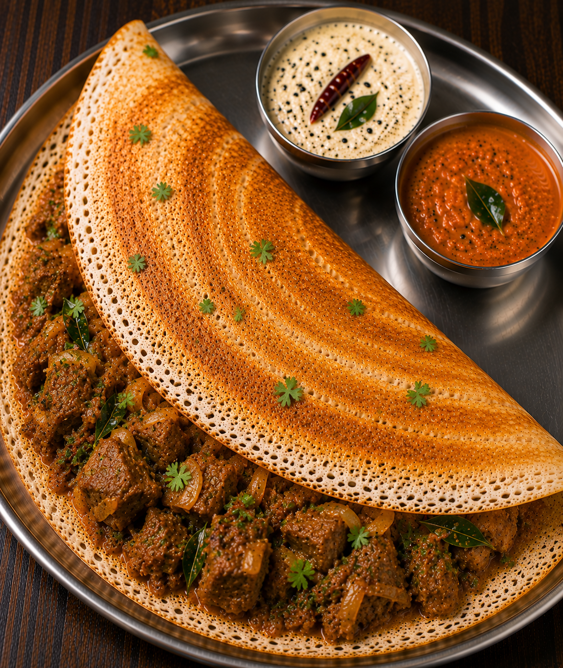 Mutton Kari Dosa