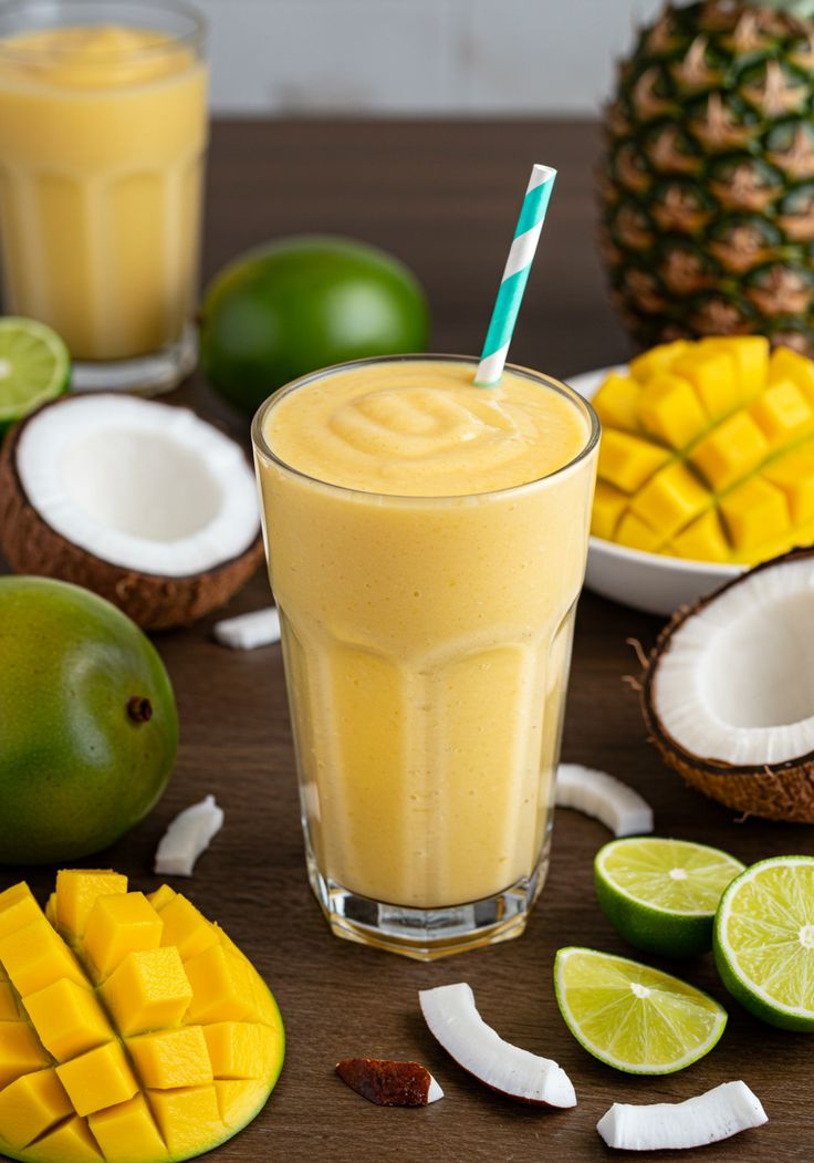 Mango (Seasonal) Tender Coconut Juice