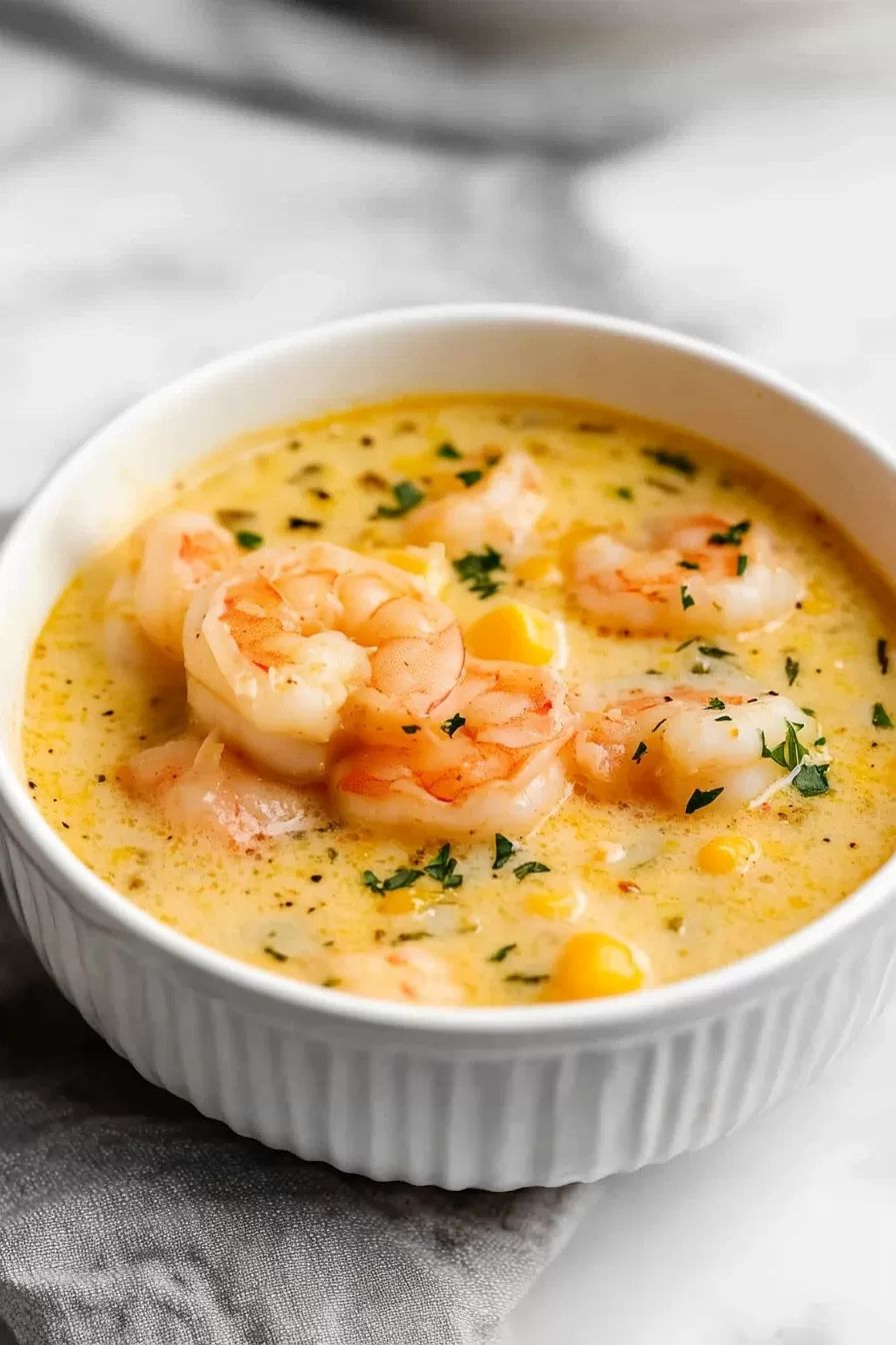 Corn & Prawn Soup