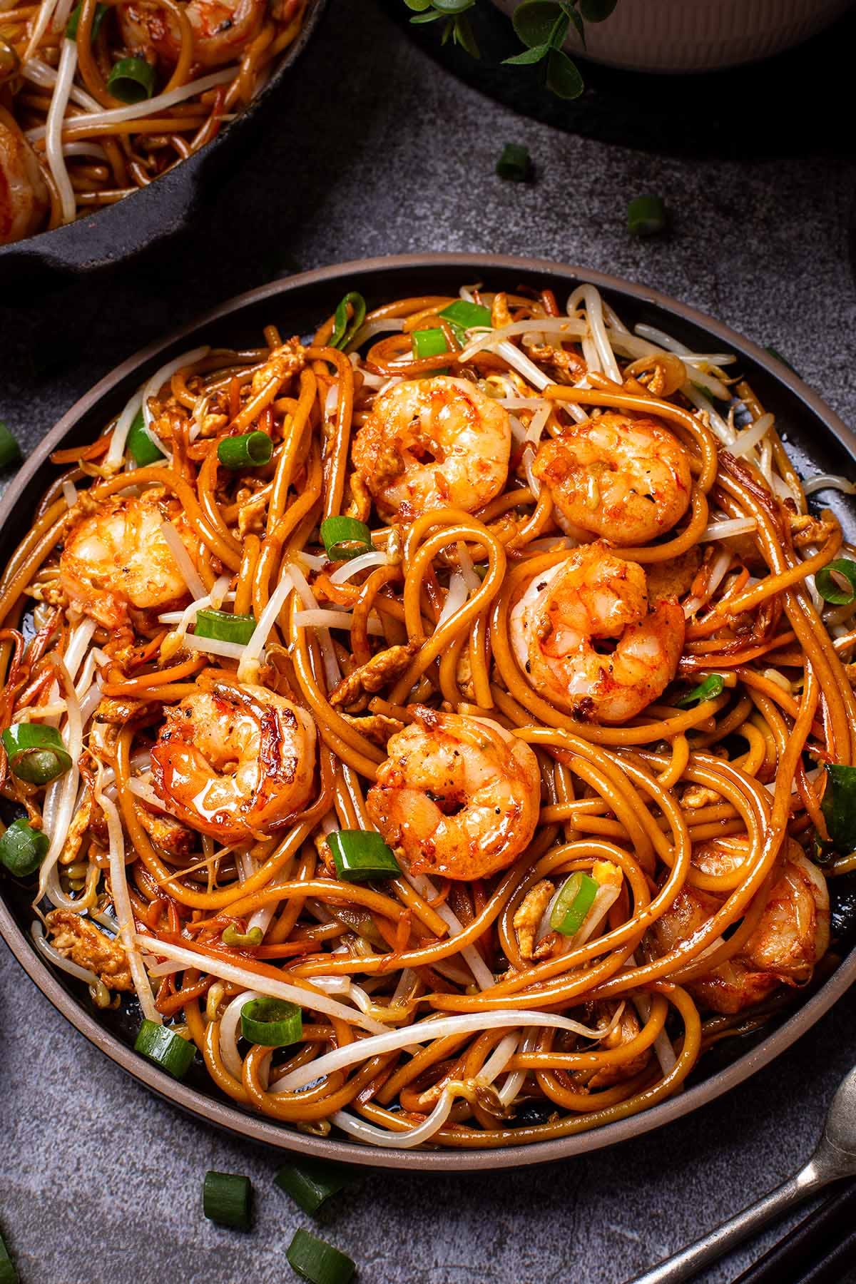 Schezwan Prawn Noodles