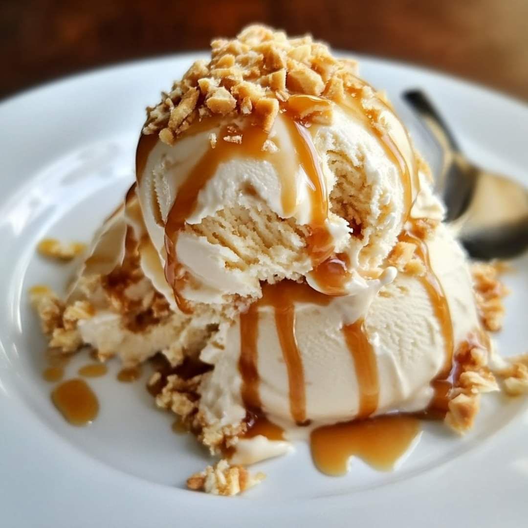 Vanilla + Butterscotch Ice Cream