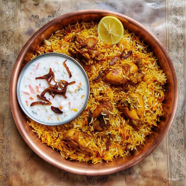 Chicken Kadai Fry Biryani