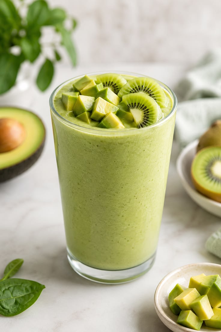 Avacado Kiwi Smoothie