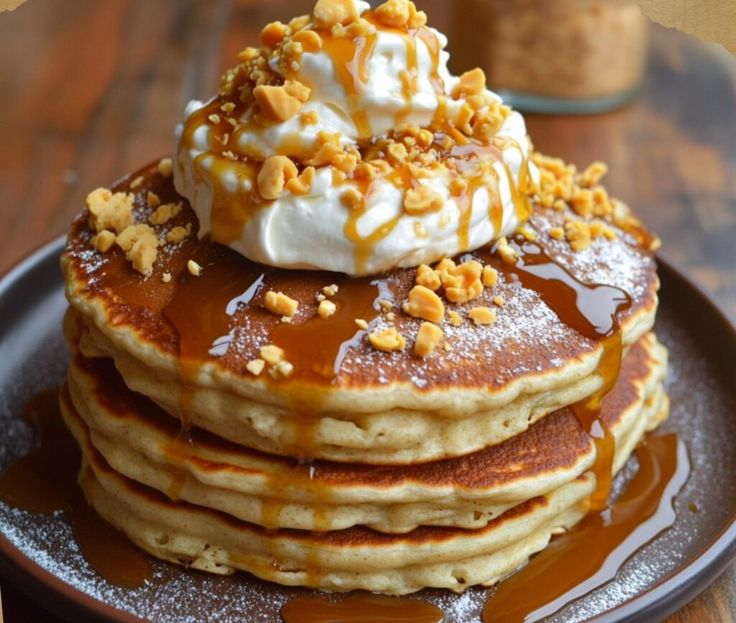 Crunchilicious Butterscotch Pancake