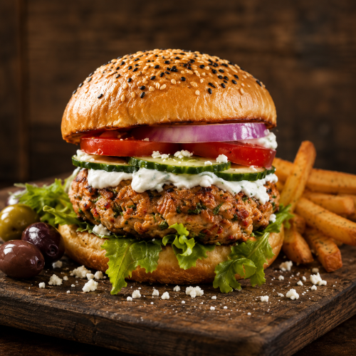 Afghani Lamb (Burger)