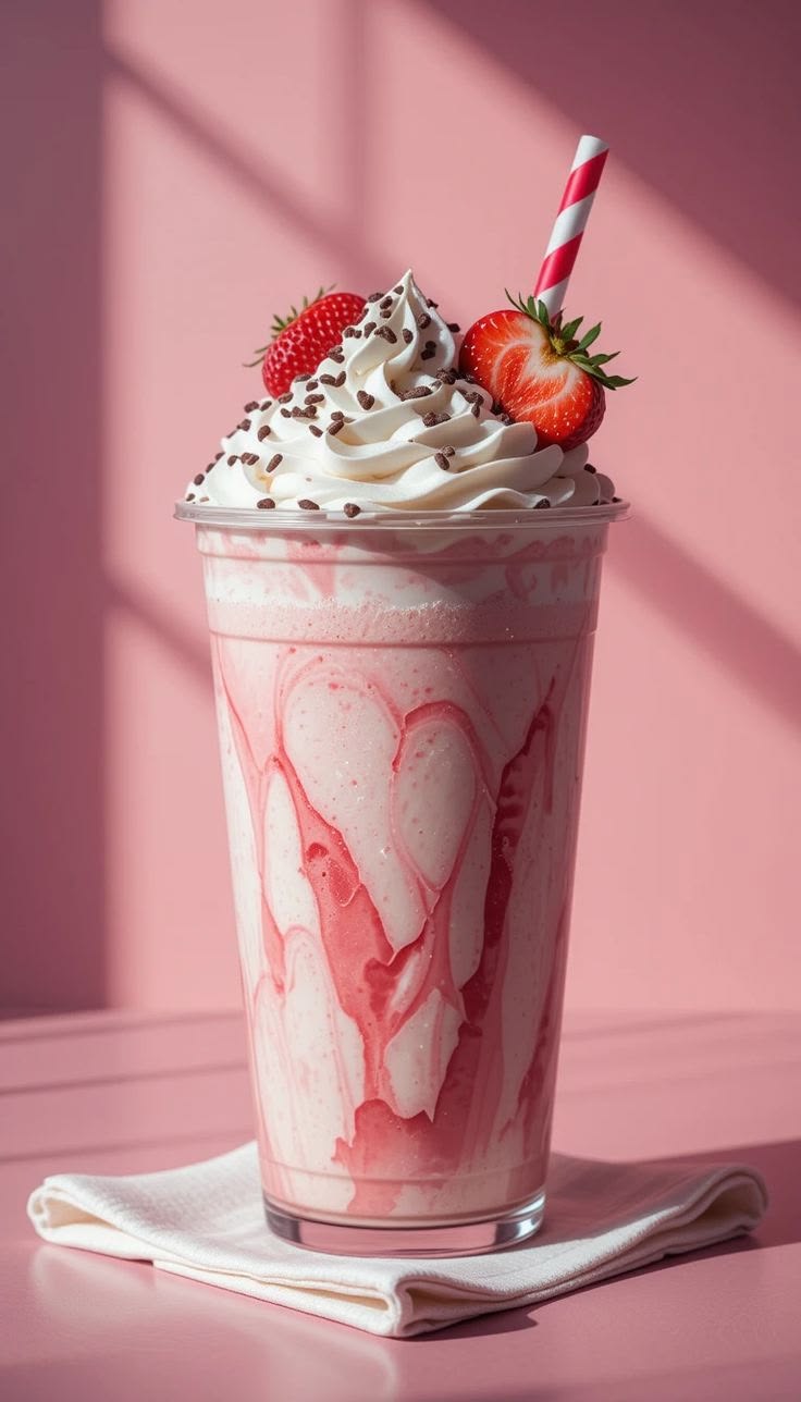 Strawberry Classic Milkshake