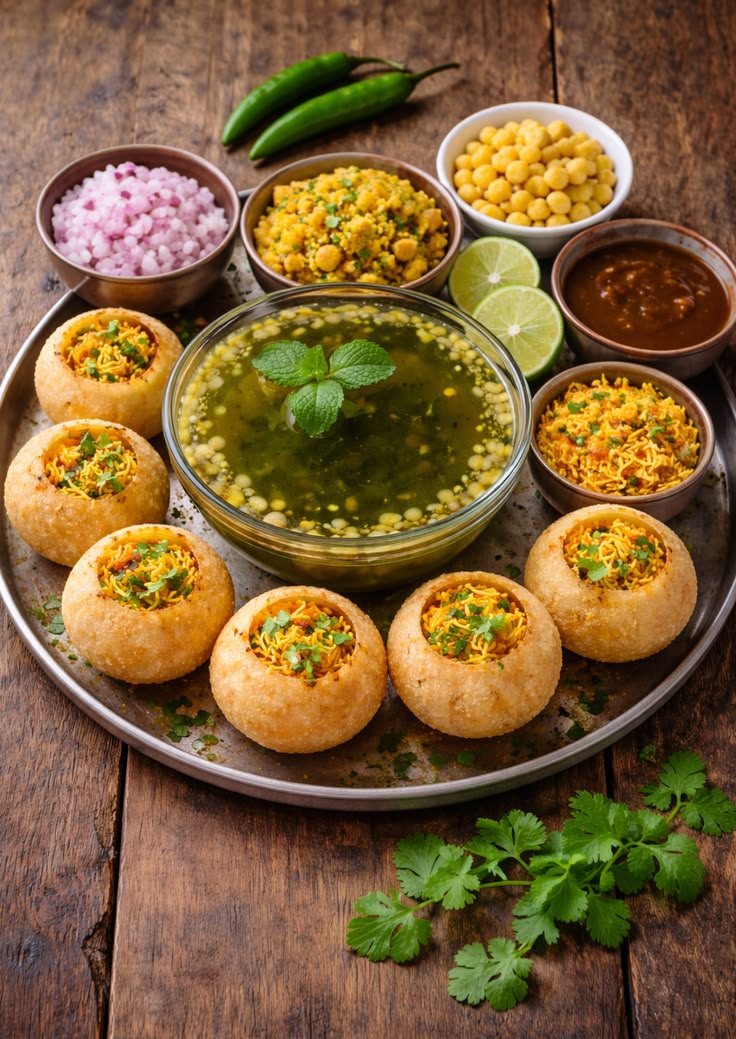 Chicken Pani Puri