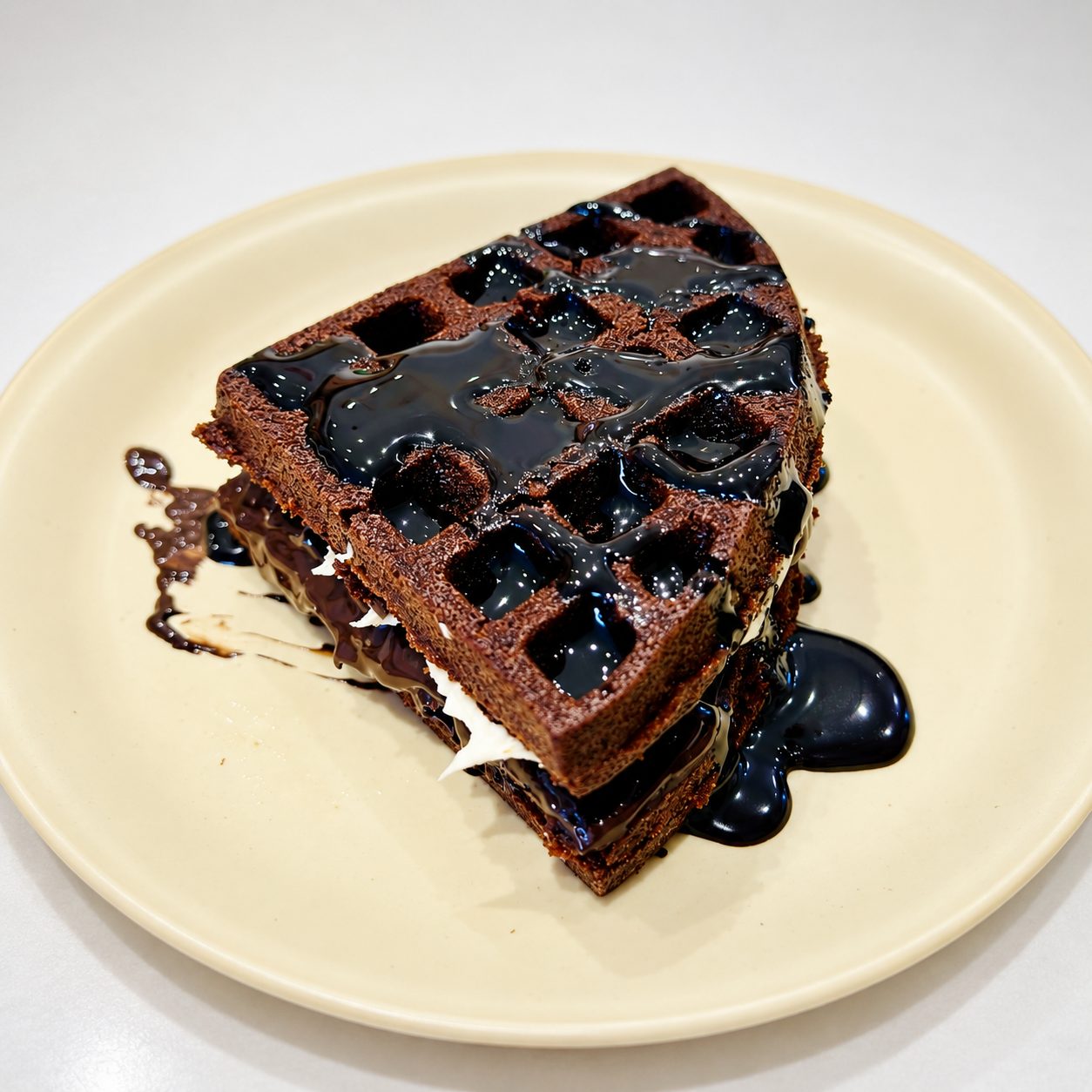 Deathby Chocolate Waffle Cakes