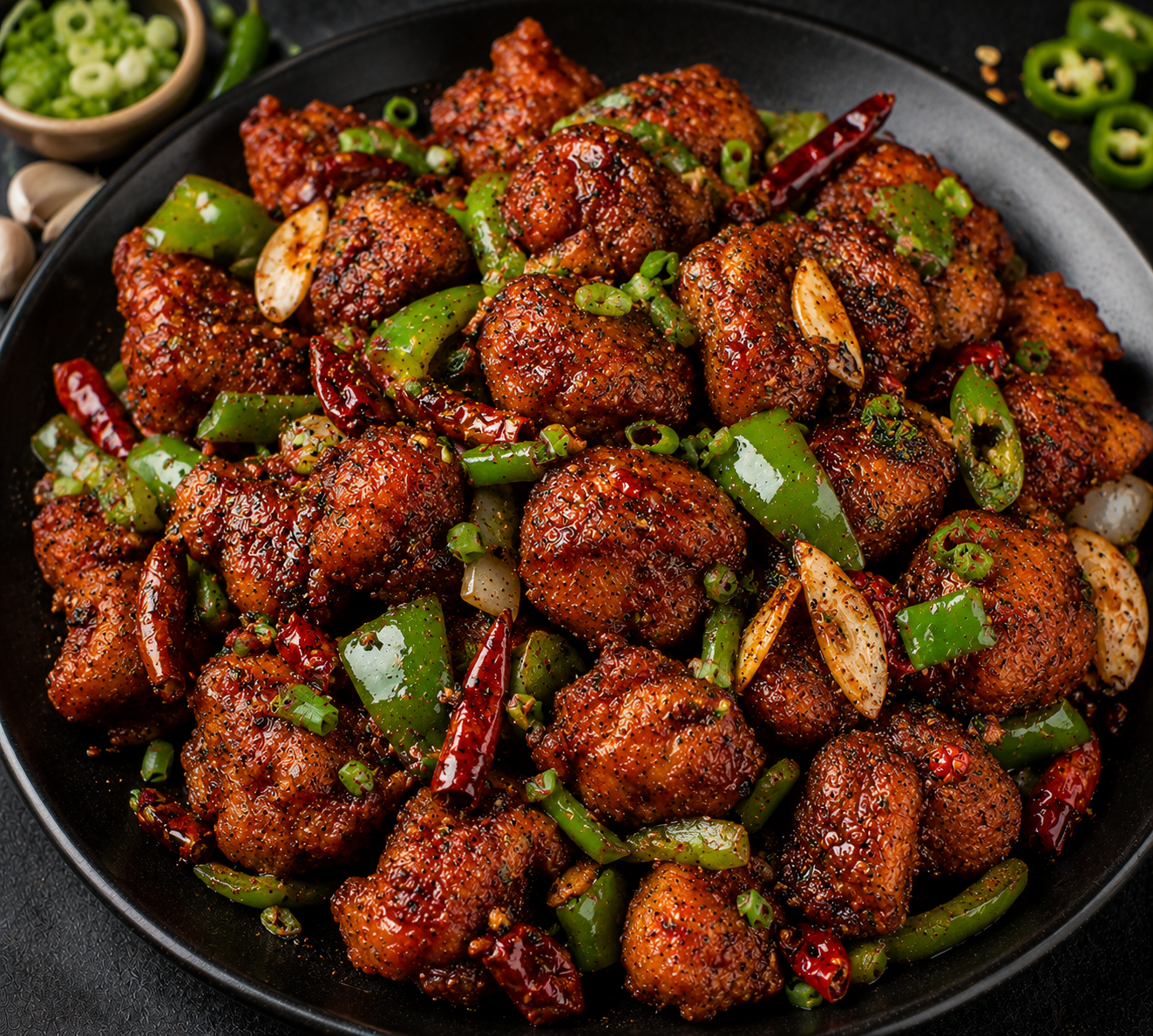 Chilli Chicken (Dry)