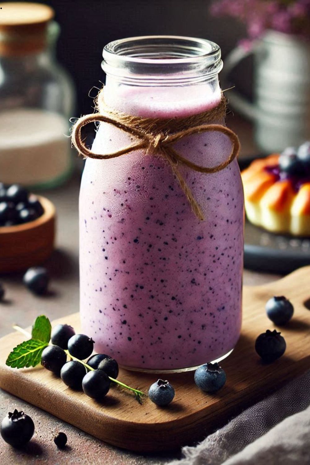 Blackcurrant Milkshake (With Icecream)