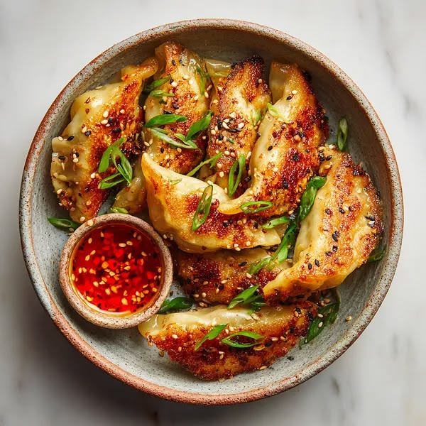 Prawn Momos - Pan Tossed