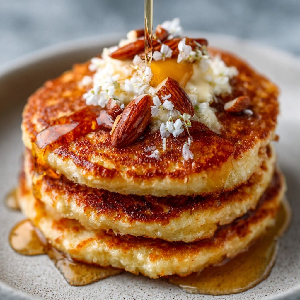 Crunchy Almond Pancake