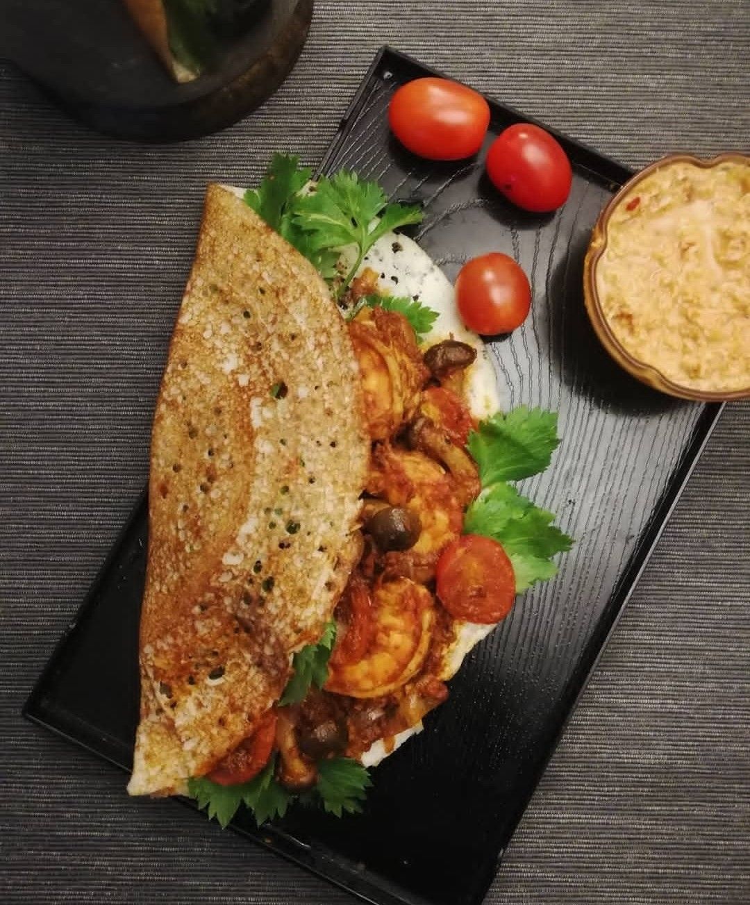 Prawn Masala Dosa
