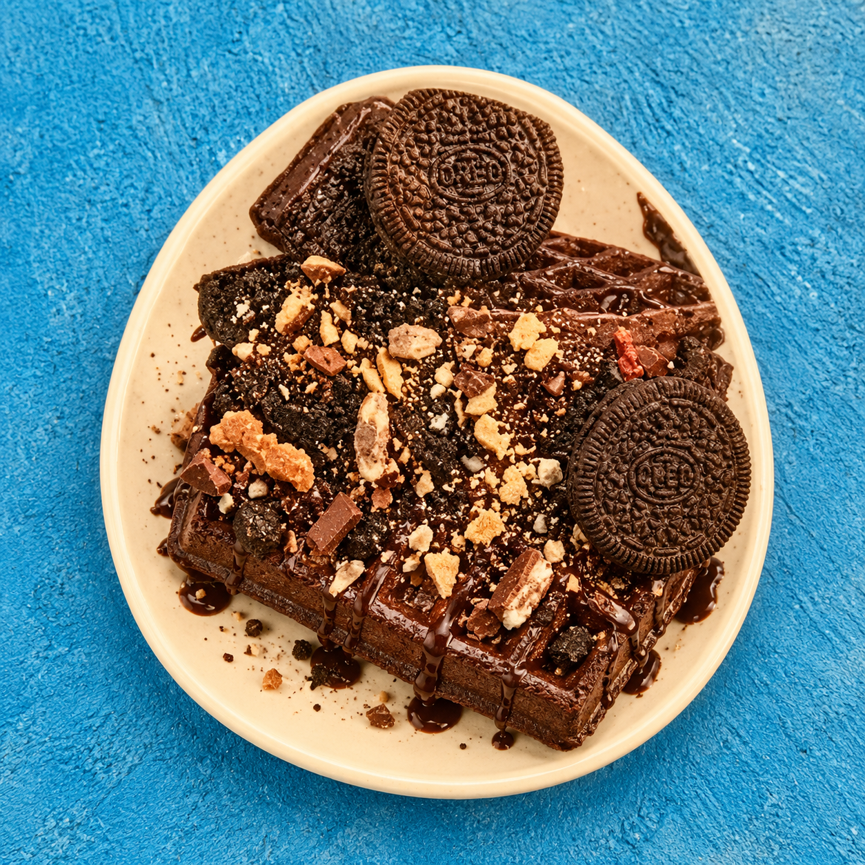 Freaking Sundae Waffle