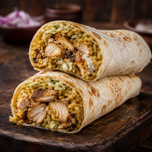 Biriyani Shawarma (Roll)