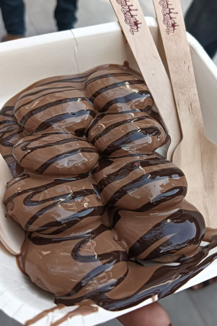 Overloaded Milk Chocolate Pancake