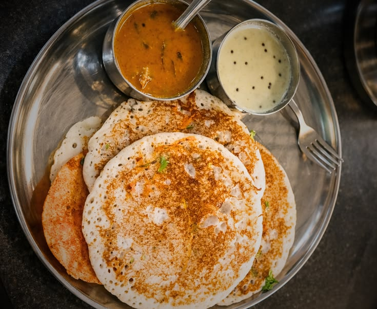 Set Dosa With Vadacurry