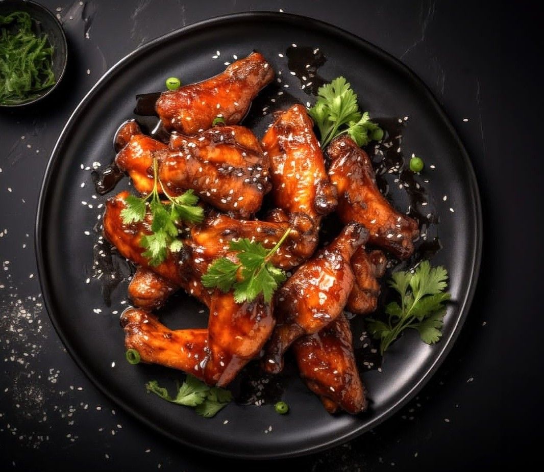 Saucy BBQ Chicken Wings