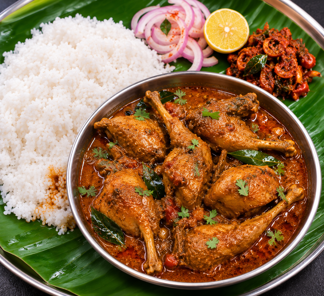 Kaadai Curry Meals