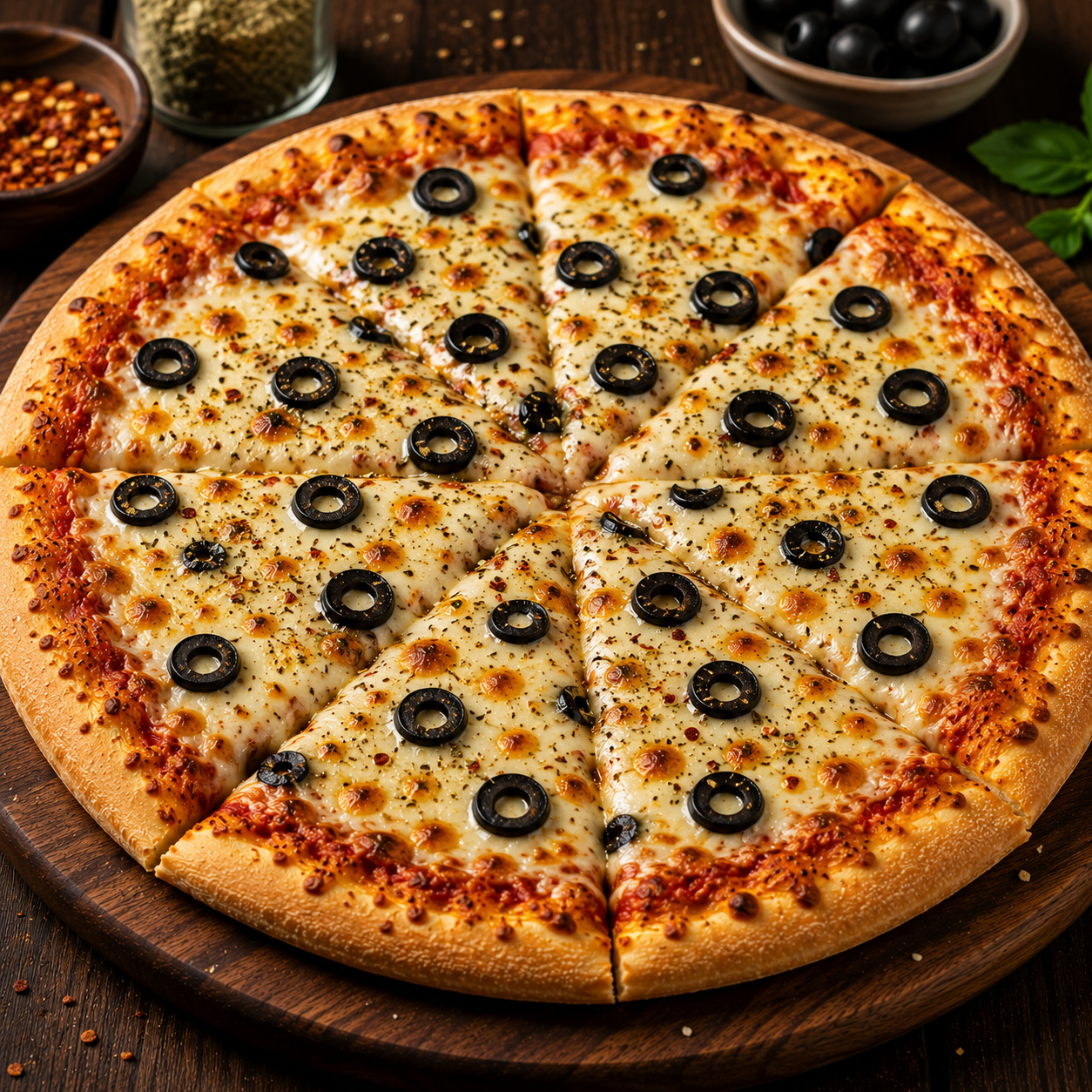 Black Olive Pizza