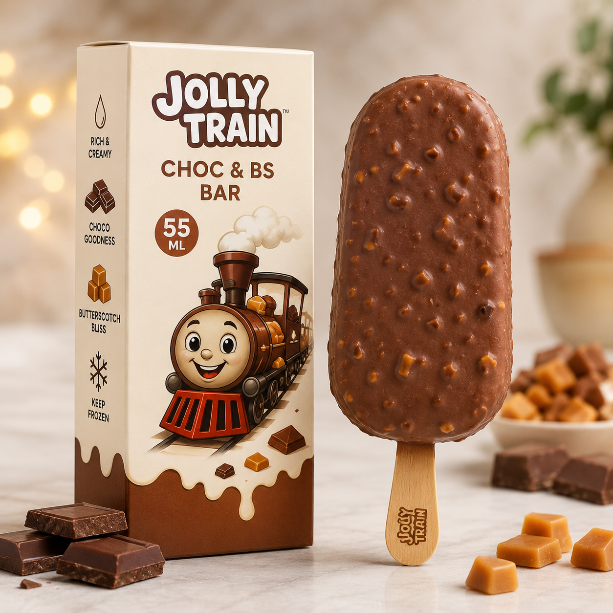 Jolly Train Choc&BS Bar 55 ML