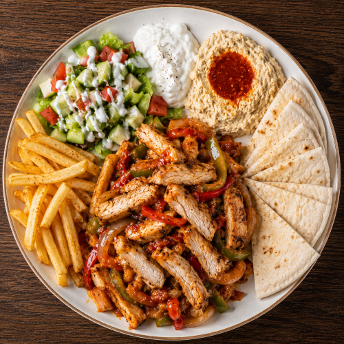 Sweet Chilli Shawarma (Plate)