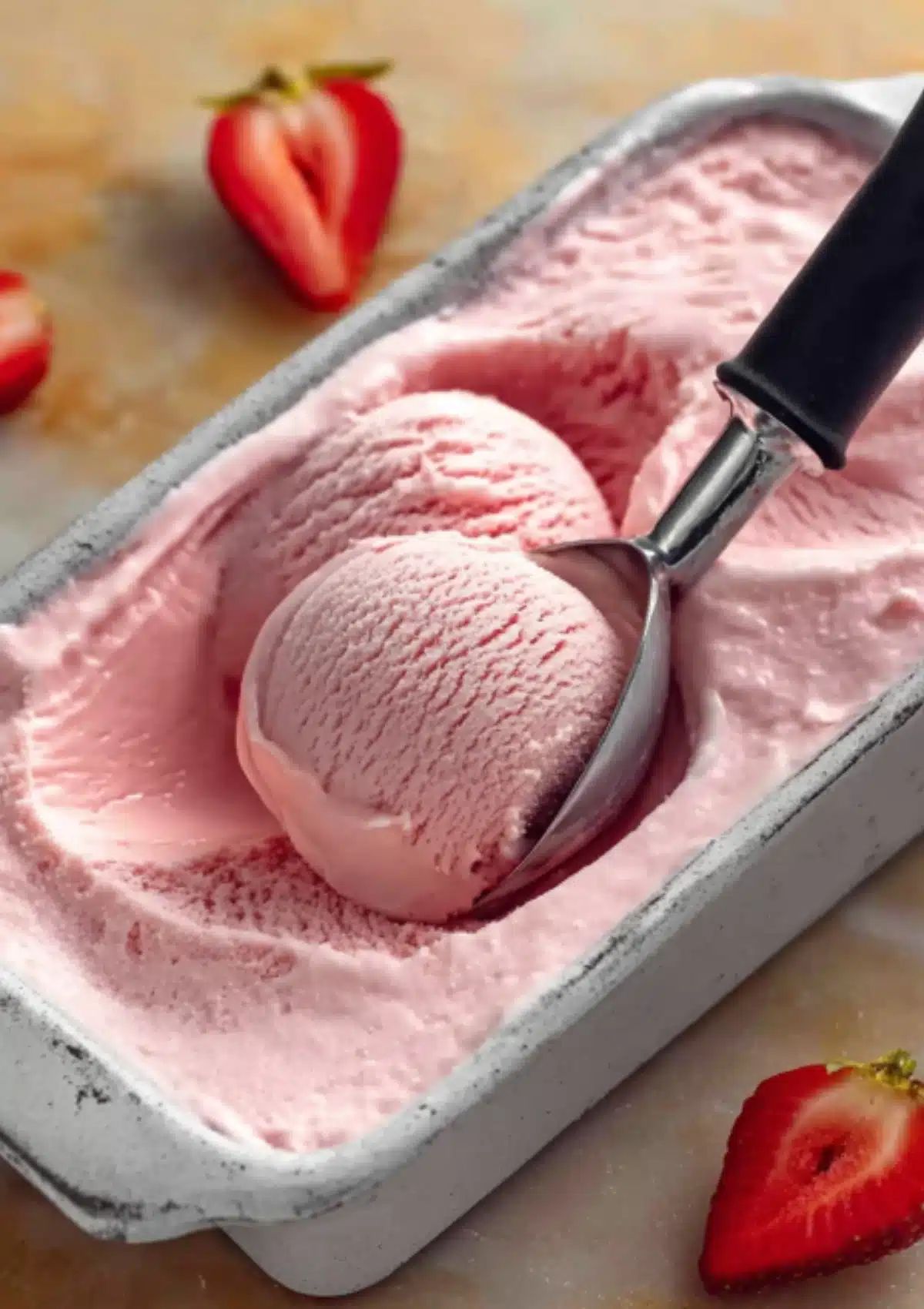 Strawberry Swirl Tub 500 ML