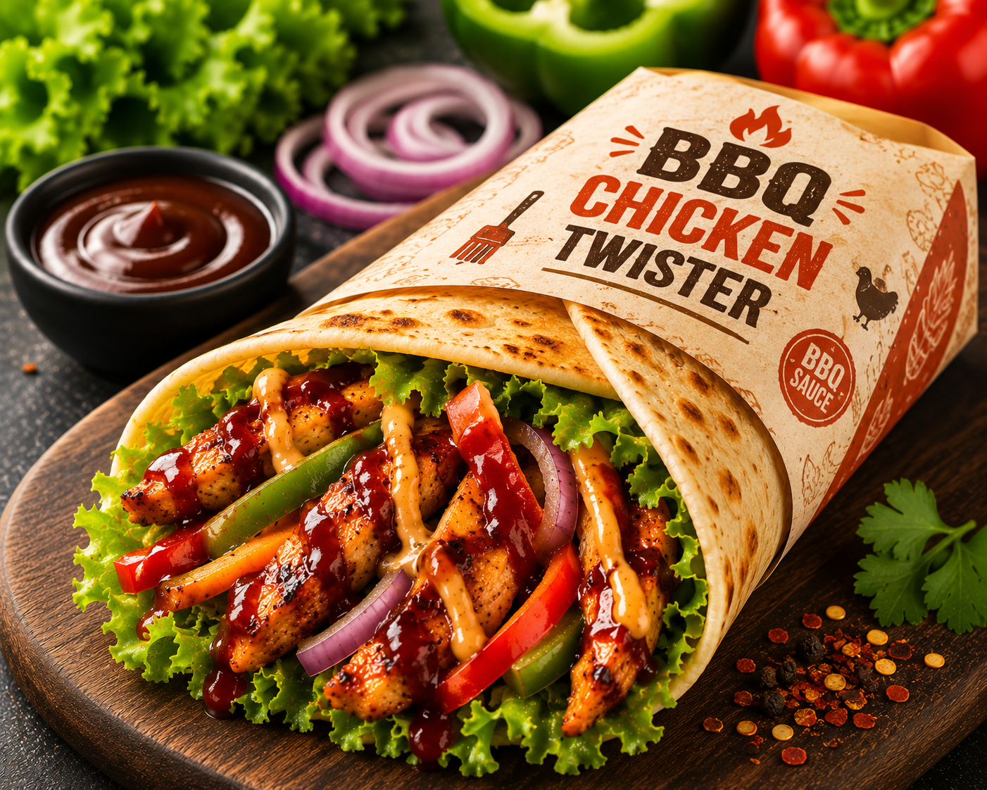 BBQ Chicken Twister