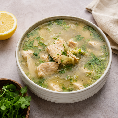 Chicken Coariander soup