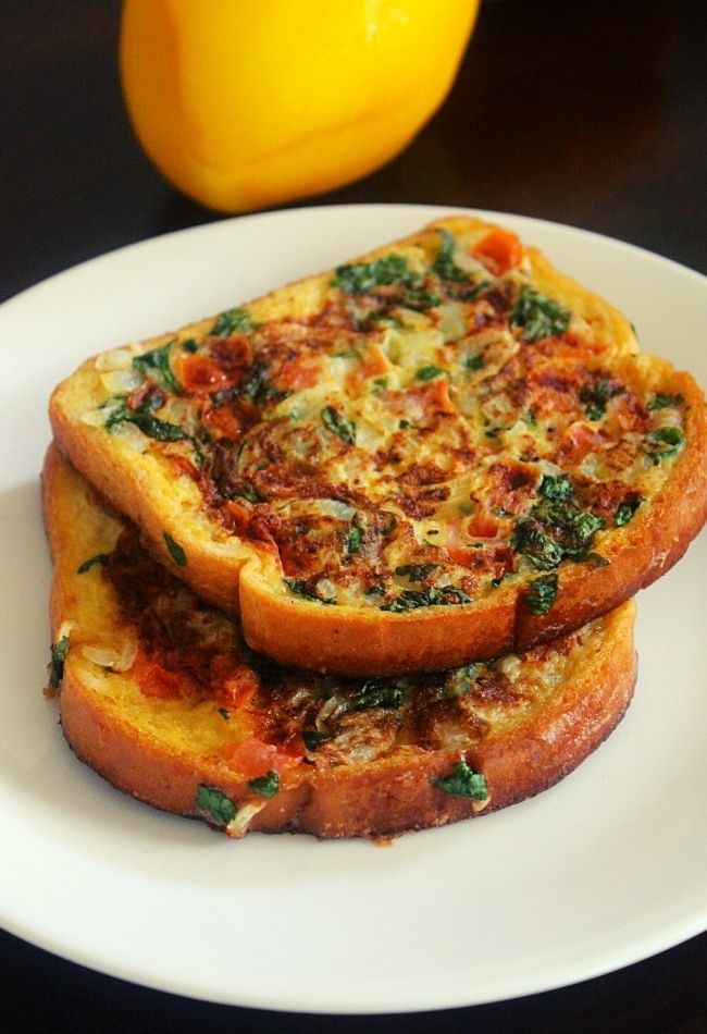 Panner Bread Omellete