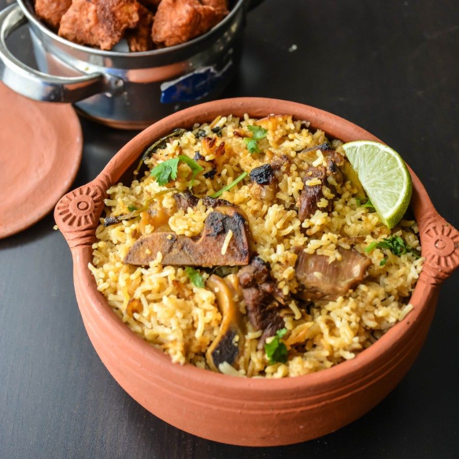 Mutton Biriyani + 65