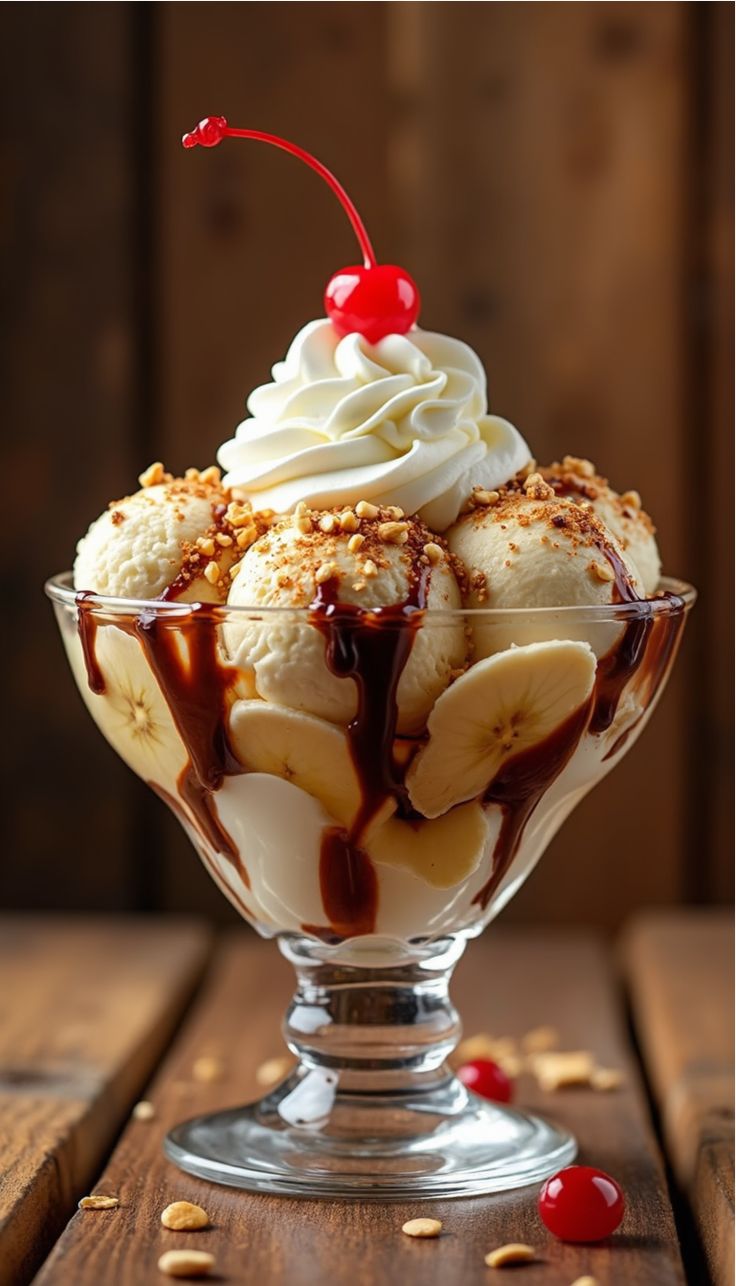Banana Split Sundae (240 g)