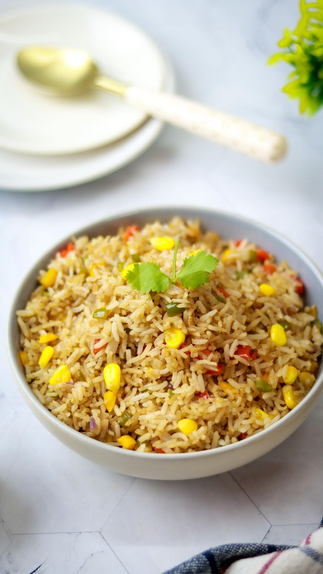 Baby Corn Fried Rice