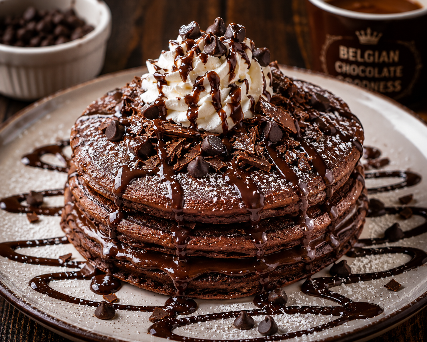 Belgian Chocolate Pancake