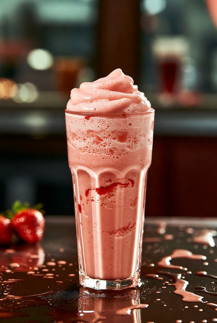 Bubble Gum Thick Shake (With Icecream)