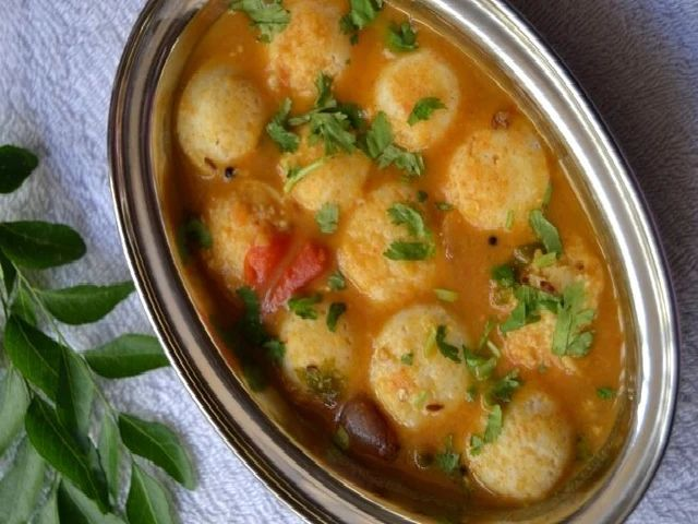 Mini Idly Sambar