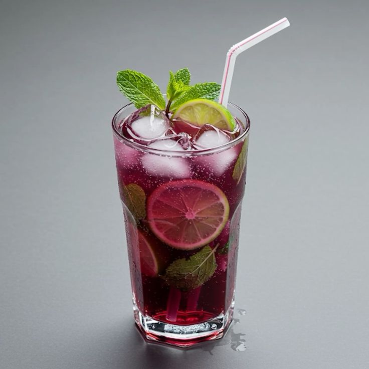 Blackcurrent Mojito