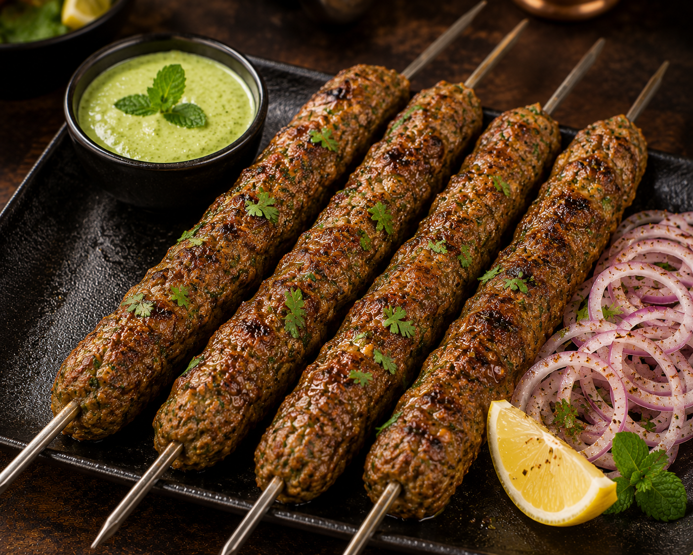 Mutton Seekh Kebab
