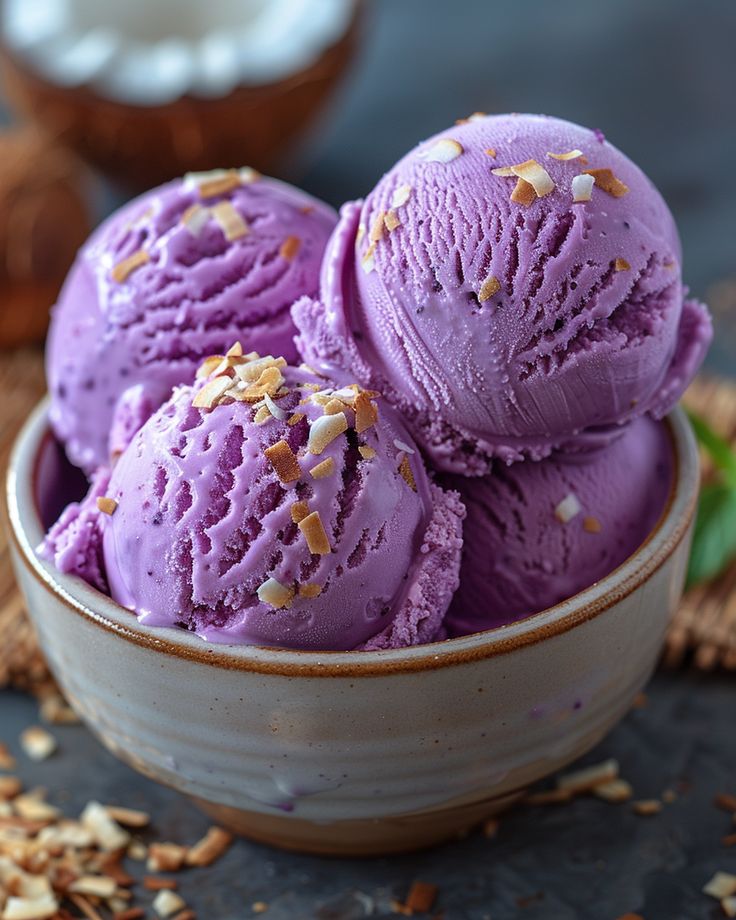 Black Current Icecream